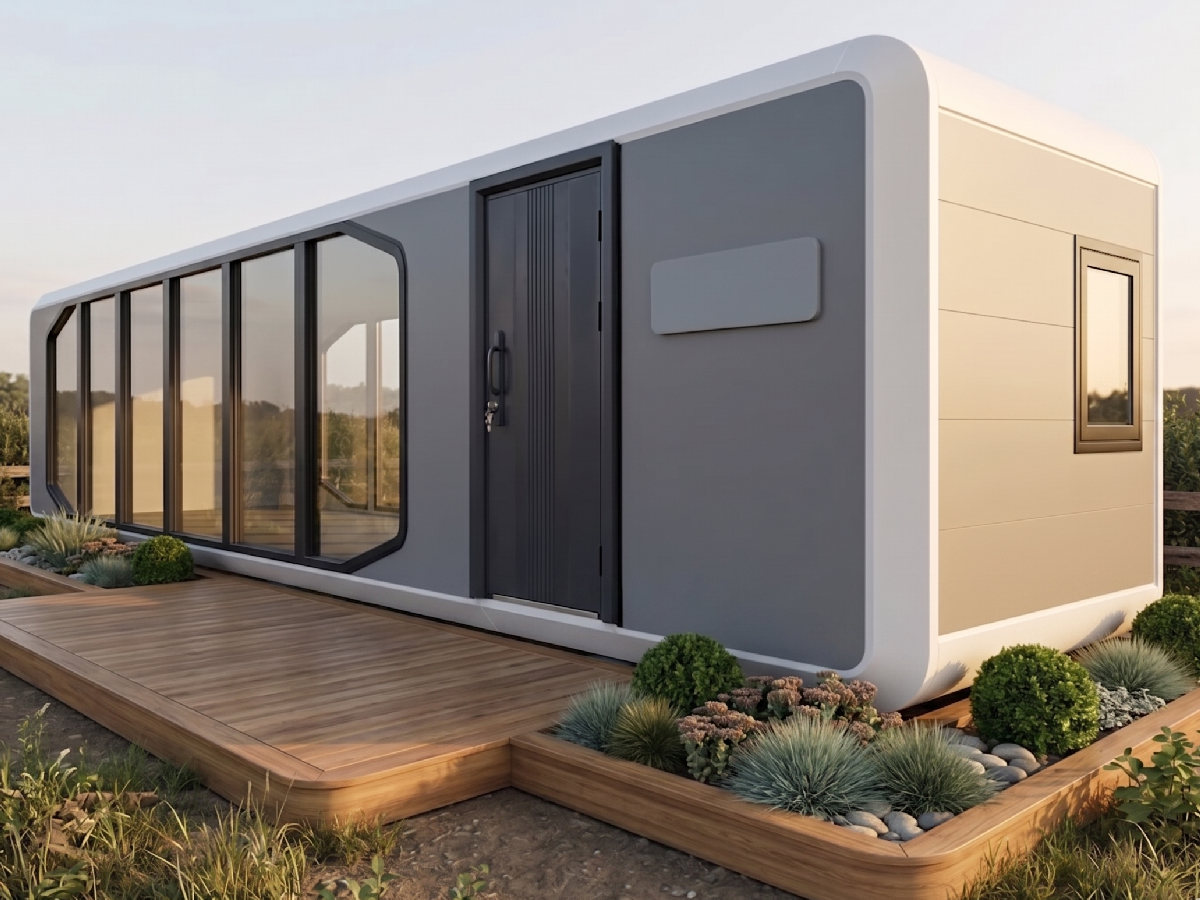 Modelo Smart ModuCasa em cenário realista